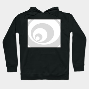 Abstract pattern - gray and white. Hoodie